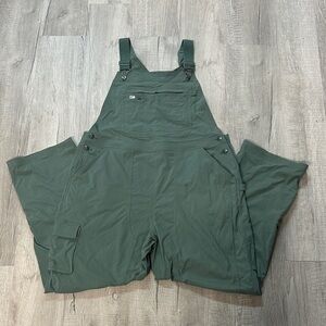 Duluth Trading Co Forest Green Utility Jumpsuit